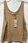 UGG Australia Stretchy Super Soft Coralynn Tank Top Lite Tan Women's size Medium