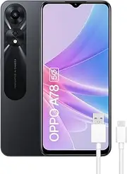 [OPPO] A78 5G, Dual, 128GB 4GB RAM, Glowing Black + Holder