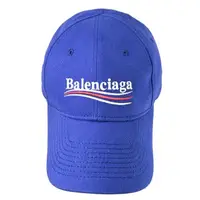 在飛比找momo購物網優惠-【Balenciaga 巴黎世家】潮流街頭風電繡LOGO棉質