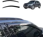 OAD4X4 Weathershields Compatible with Audi Q5 FY Series 2017-Onwards, Weather Shields Window Visors Wind Deflectors Sun Rain Guard 2PCS Set