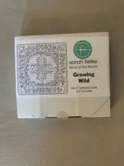 Sarah Fielke Growing Wild Set Of Cardboard Circles & Templates New BOM