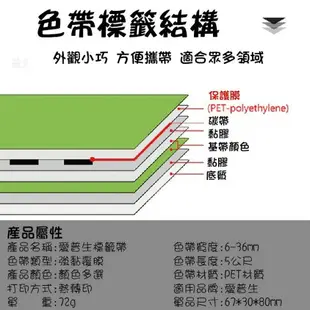 EPSON相容和紙標籤帶12mm/18mm標籤5米-和紙標籤帶