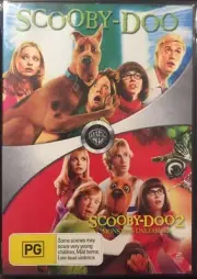 SCOOBY DOO: MOVIE & SCOOBY DOO 2: MONSTERS UNLEASHED DVD - BRAND NEW - REGION 4