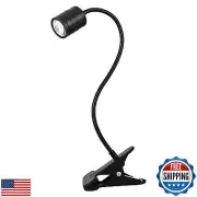 ZRPSSGE 4W LED Full - Spectrum Clip - on Aquarium Light,Features 3 Light Colo