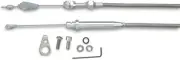 Lokar KD-2AODHT Hi-Tech Kickdown Steel Cable Braid Kit for Ford AOD Transmission
