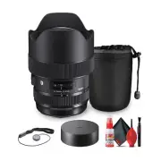 Sigma 14-24mm f/2.8 DG HSM Art Lens for Canon EF Bundle