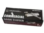 New Residential Commercial Grade 3 Door Closer Adjustable Latch Cast Aluminum