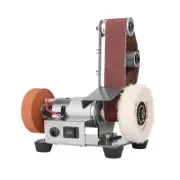 Mini Electric Belt Sander Grinder DIY Polishing Machine Sanding Belt SharpenerqN