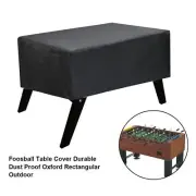 For Foosball Table Cover Covers 67x46.5x27.5'' Black Outdoor/Indoor Polyester