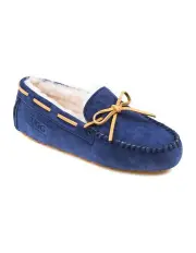 [Ozwear Ugg] Romy Inner Wedge Moccasin in Navy