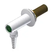 Gentec DURALAB - Laboratory Fittings Laboratory Wall / Bench Mounted Outlet with Tube Nozzle (Indicators not included)