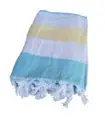 100% Turkish Cotton Oversized Pesthemal Bath Towel Terry Backside 37" W X 61" L