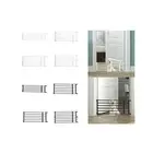 Low Pet Gate Barrier Screen Door Puppy Gate for Outdoor Stairways Hallways