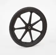20" Flat-Free Plastic Spoke Wheel for Cart, Wagon, Wheelbarrow | Lapp Wheels
