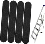 OSALADI 20pcs Non Slip Decking Strips Self Adhesive Anti Slip Tape for Stairs Ladders Outdoor/Indoor Use