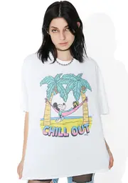 [Junk Food Clothing] Chill Out White Tee