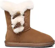 [UGG AUSTRALIAN SHEPHERD] Ugg AS Women Boots Genuine Sheepskin Wool Short Warm Boots Water Rsistant Talia