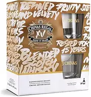 [Chivas] XV 15 Year Old Blended Scotch Whisky 700mL with 2 Glasses