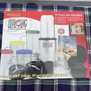 Original Magic Bullet High Speed, Blender, Mixer System 17 Piece Set New