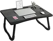 Folding Desk Writing Computer Desk for Home Office, No-Assembly Study Office Desk Foldable Table for Small Spaces