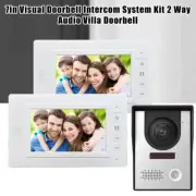 Video Intercom Doorbell System 7 Inches Monitor Video Door Phone