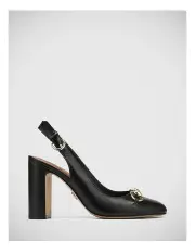 [Wittner] Prudence Leather Slingback in Black