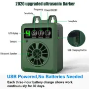 Uk Outdoor Anti Bark Device Ultrasonic Dog Barking Control Stop Repeller Trainer
