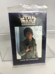 Star Wars Missions 1997 Scholastic Luke Skywalker Card Pack Sealed