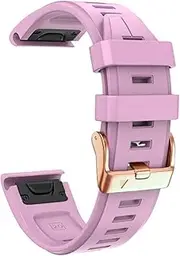[KKFAUS] For Garmin Fenix 6S 5S Watchband 20mm Bracelet For Fenix 6s Pro 5s Plus 7S/Instinct 2S/D2 Rose Gold Buckle Silicone Quick Replacement Wrist Straps
