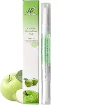 FEESHOW 5 in 1 Cuticle Oil Pen Kit Multi Purpose Nail Treatment for Dryness Repair Moisturizing and Nourishing Essential Manicure Tools for Healthy Nails Apple One Size