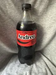 Share a Coke with Andrea 2025 Personalized Gift Coca Cola Bottle 20oz Zero