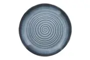 Ecology Ottawa Stoneware Rustic Serving Presentation Platter Plate 33cm - Indigo