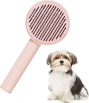 Pet Shedding Slicker Brush,Knotted Hair Shedding Slicker Brush for Puppy - Long Short Haired Cat Coat Massager Skin Friendly Dog Grooming Tool for Home, Shelter