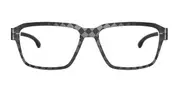 Ic! Berlin IC5016 FLX_03 Median Night-Pearl Men's Glasses Grey Size 56 - Private Health Rebate - Blue Light Block Available