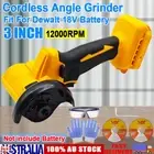 Cordless 75mm 3'' Angle Grinder Mini Compact Tool Disc For DEWALT 18V Battery