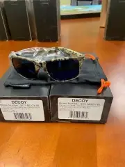 SKELETON OPTICS DECOY MOSSY OAK COUNTRY FRAME - BLUE GUN LENS - POLARIZED