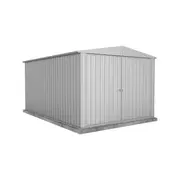 Absco Sheds 3.0 x 4.48 x 2.30m Zincalume Highlander Three Door Garden Shed