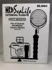 SEALIFE EXTERNAL FLASH SL960 FITS: ALL SEALIFE REEFMASTER CAMERA MODELS: RC & CL