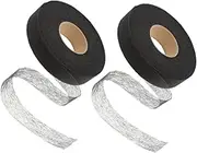 2 Pack Iron Hemming Tapes Fabric Fusing Tape for DIY Projects Double Sided Adhesive for Clothing Curtains and Pillowcases