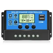 10A/20A/30A 12V/24V Adjustable Solar Controller for Renewable Energy
