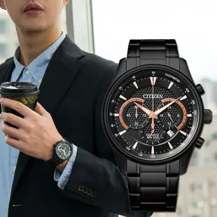 CITIZEN 星辰 Chronograph三眼計時手錶 AN8195-58E【Watch On-line Store】