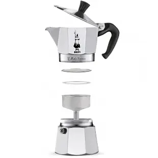 【Bialetti 比亞樂堤】經典摩卡壺MOKA(9杯份)