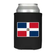 Dominican Republic Flag Neoprene Can Cooler