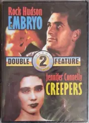 Rock Hudson EMBRYO (1976) + Jennifer Connelly CREEPERS aka Phenomenon (1985) NEW