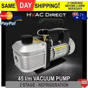 45 lpm Vacuum Pump 2 Stage Air-Conditioning Refrigeration HVAC-Tools Evacuation.
