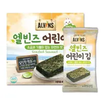在飛比找樂天市場購物網優惠-韓國ALVINS 愛彬思烘烤寶寶海苔15g(1.5gX10包