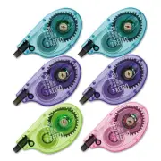 Tombow MONO Original Correction Tape Asst RetroColor Applicators 1/6" x 394"