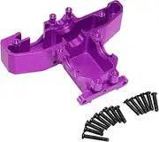 1:14 RC Car Rear Gearbox Cover Differential Case Cover Model Easy to Install DIY Modified Aluminum Alloy Vehicles RC Car Part, Violet