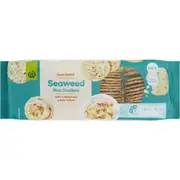 Woolworths Rice Cracker Seaweed 100g