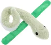 FUTUREORYY Little Green Snake Bracelet Animals Bracelets Plush Animal Slap Wristband Snake Party Favors Bracelet Party Favors Bracelet for Snake Wristband Animal Bracelets Pp Cotton